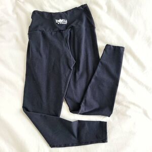 Booty by Brabants Leggings Pants Women's One Size Black Pull On Comfort Stretch